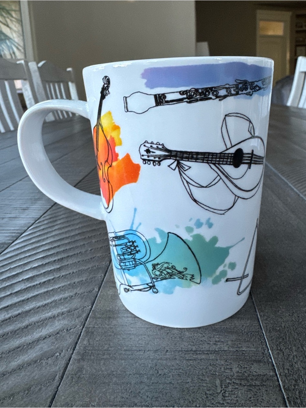 Rosanna - Arts & Letters Musical Instrument Ceramic Mug